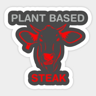 Plant Based Steak Sticker